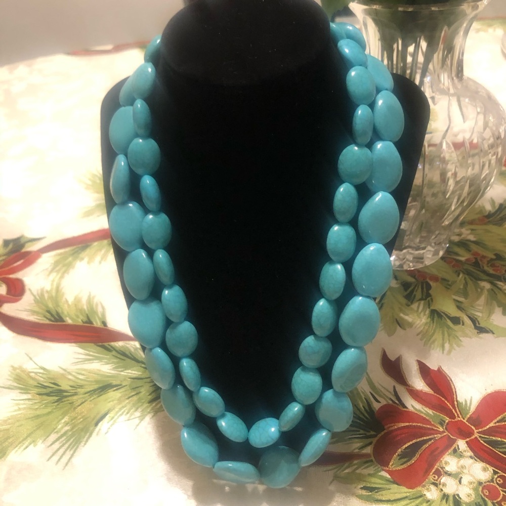 Double strand Turquoise Necklace